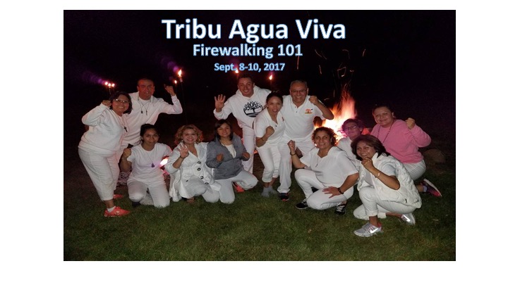 Tribu Agua Viva Firewalking 101 www.soyfamilia.com
